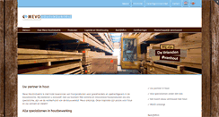 Desktop Screenshot of mevohoutindustrie.nl